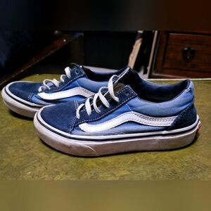 Boys size 1 vans. Hardly worn at all!